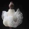 In stock: 5cm double-layer lace pleated Lolita clothing, toys, craft skirt hem, cuff accessories, discounted lace Application Scenario